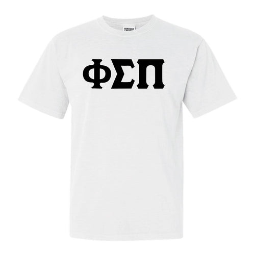 Phi Sigma Pi Keeping it Simple Comfort Colors T-Shirt - Kite and Crest