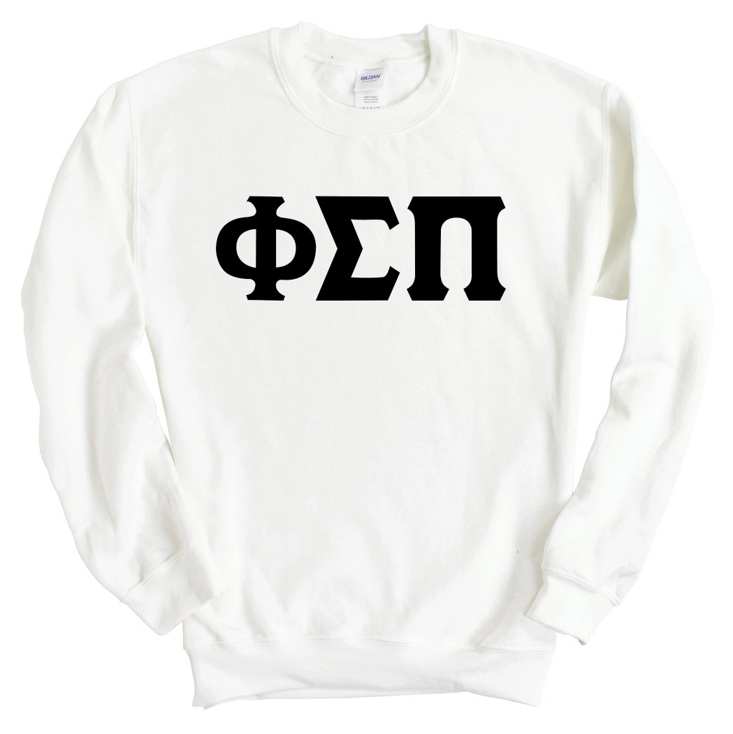 Phi Sigma Pi Keeping it Simple Sweatshirt - Fraternity Crewneck Sweatshirt - Kite and Crest