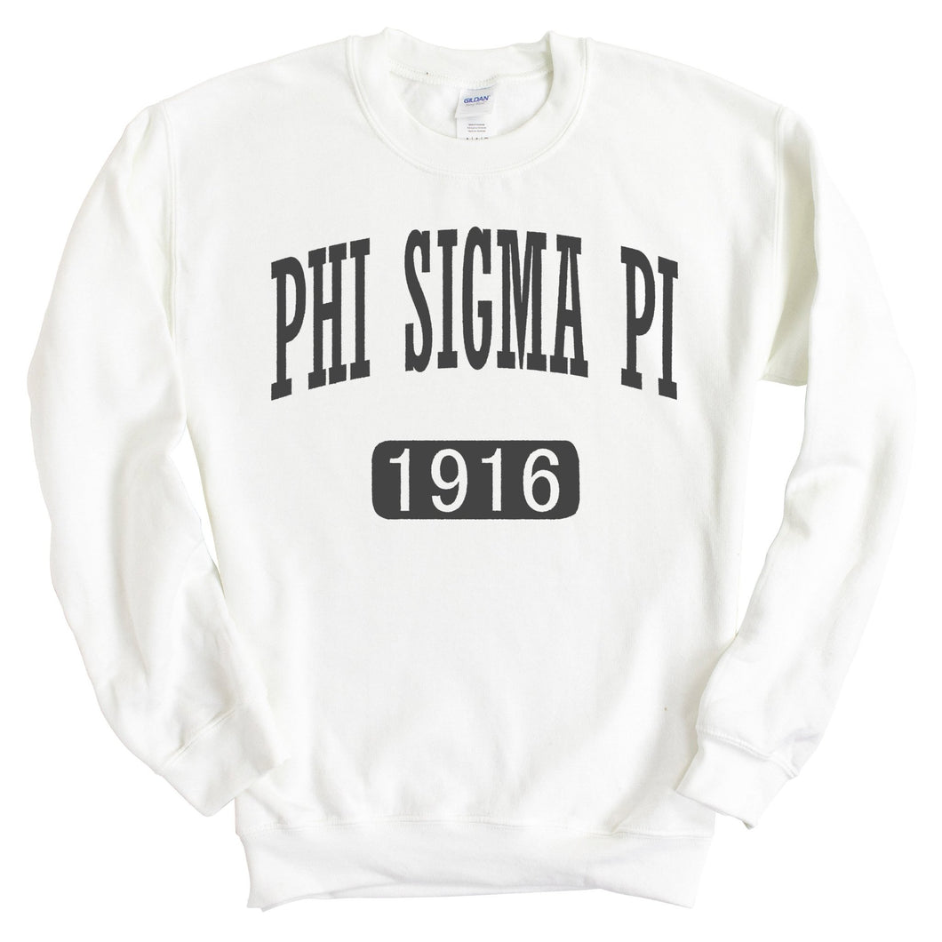 Phi Sigma Pi Weekender Sweatshirt - Fraternity Crewneck Sweatshirt - Kite and Crest