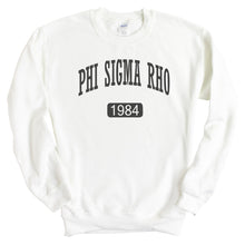 Load image into Gallery viewer, Phi Sigma Rho Athletic Crewneck Sweatshirt - Kite and Crest
