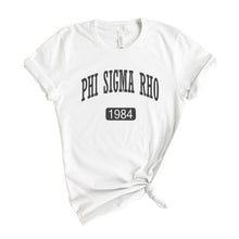 Load image into Gallery viewer, Phi Sigma Rho Athletic T-shirt - Kite and Crest
