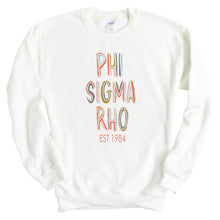 Load image into Gallery viewer, Phi Sigma Rho Cooper Crewneck Sweatshirt - Kite and Crest
