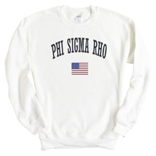 Load image into Gallery viewer, Phi Sigma Rho USA Crewneck Sweatshirt - Kite and Crest
