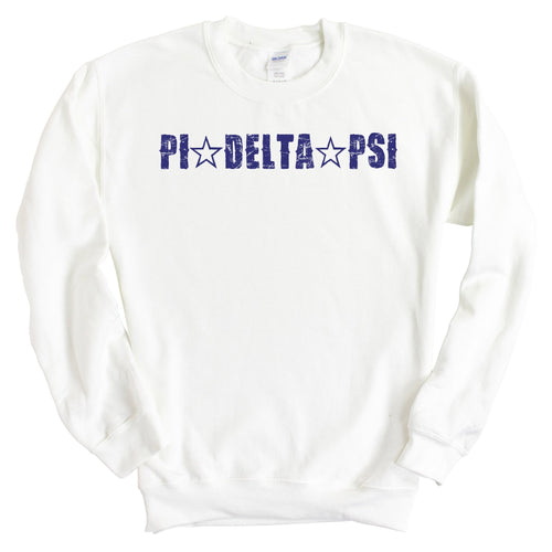 Pi Delta Psi Fraternal Star Sweatshirt - Fraternity Crewneck Sweatshirt - Kite and Crest