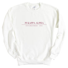 Load image into Gallery viewer, Pi Kappa Alpha Sweatshirt - PIKE Old Fashioned Vintage Crewneck Sweatshirt - Kite and Crest

