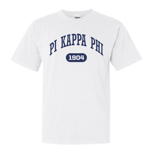 Pi Kappa Phi Comfort Colors T-Shirt - Pi Kapp Fraternal Arch Shirt - Kite and Crest