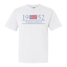 Load image into Gallery viewer, Pi Sigma Epsilon Candidate Comfort Colors T-Shirt - Kite and Crest
