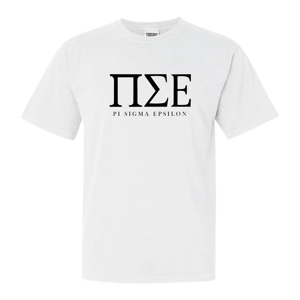Pi Sigma Epsilon Classic Comfort Colors T-Shirt - Kite and Crest