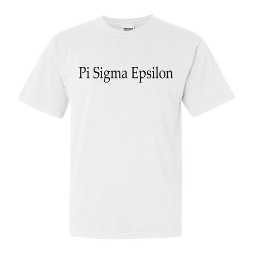Pi Sigma Epsilon Clean and Simple Comfort Colors T-Shirt - Kite and Crest