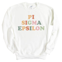 Load image into Gallery viewer, Pi Sigma Epsilon For Everyone Sweatshirt - Fraternity Crewneck Sweatshirt - Kite and Crest
