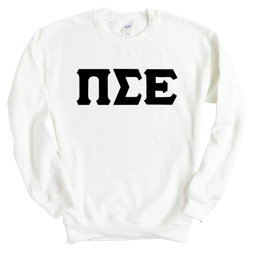 Pi Sigma Epsilon Keeping it Simple Sweatshirt - Fraternity Crewneck Sweatshirt - Kite and Crest