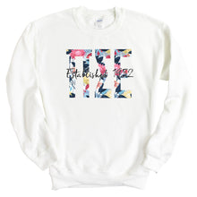 Load image into Gallery viewer, Pi Sigma Epsilon Marigold Sweatshirt - Fraternity Crewneck Sweatshirt - Kite and Crest
