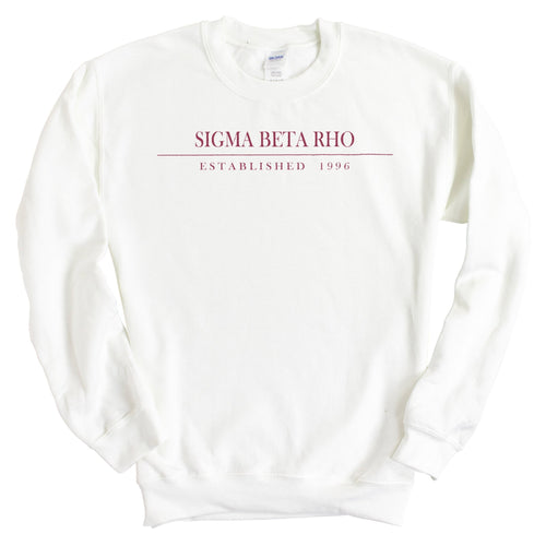 Sigma Beta Rho Old Fashioned Vintage Sweatshirt - Fraternity Crewneck Sweatshirt - Kite and Crest