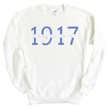 Load image into Gallery viewer, Sigma Delta Tau Sweatshirt - Sig Delt Year Crewneck Sweatshirt - Kite and Crest
