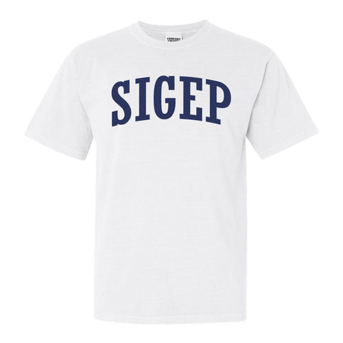 Sigma Phi Epsilon Comfort Colors T-Shirt - Sig Ep Intrinsic Lettered Shirt - Kite and Crest