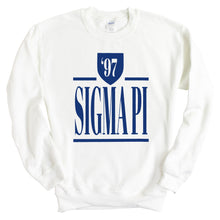 Load image into Gallery viewer, Sigma Pi Sweatshirt - Sigma Pi Shield Crewneck Sweatshirt - Kite and Crest
