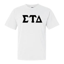 Load image into Gallery viewer, Sigma Tau Delta Keeping it Simple Comfort Colors T-Shirt - Kite and Crest
