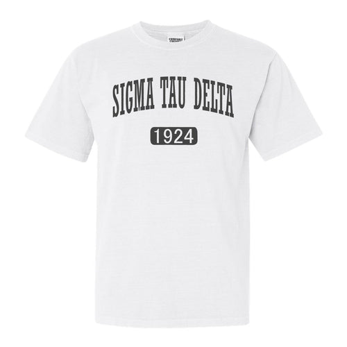 Sigma Tau Delta Weekender Comfort Colors T-Shirt - Kite and Crest