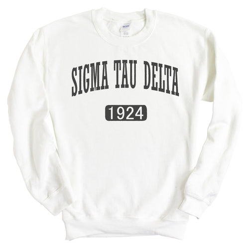 Sigma Tau Delta Weekender Sweatshirt - Fraternity Crewneck Sweatshirt - Kite and Crest