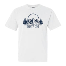 Load image into Gallery viewer, Theta Chi Comfort Colors T-Shirt - Theta Chi AEPI Epic Mountain Shirt - Kite and Crest
