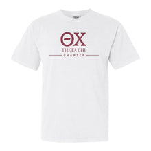 Load image into Gallery viewer, Theta Chi Comfort Colors T-Shirt - Theta Chi Basic Lined Shirt - Kite and Crest
