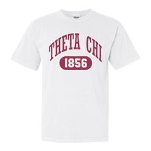 Load image into Gallery viewer, Theta Chi Comfort Colors T-Shirt - Theta Chi Large Athletic Shirt - Kite and Crest
