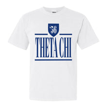 Load image into Gallery viewer, Theta Chi Comfort Colors T-Shirt - Theta Chi Shield Shirt - Kite and Crest
