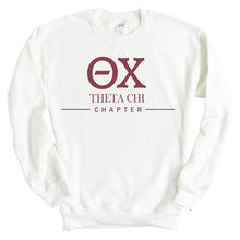 Load image into Gallery viewer, Theta Chi Sweatshirt - Theta Chi Basic Lined Crewneck Sweatshirt - Kite and Crest
