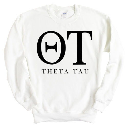 Theta Tau Classic Sweatshirt - Fraternity Crewneck Sweatshirt - Kite and Crest