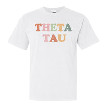 Load image into Gallery viewer, Theta Tau For Everyone Comfort Colors T-Shirt - Kite and Crest
