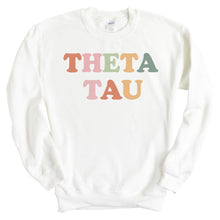 Load image into Gallery viewer, Theta Tau For Everyone Sweatshirt - Fraternity Crewneck Sweatshirt - Kite and Crest
