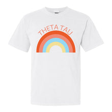 Load image into Gallery viewer, Theta Tau Happy Days Comfort Colors T-Shirt - Kite and Crest
