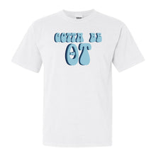 Load image into Gallery viewer, Theta Tau Happy to be Comfort Colors T-Shirt - Kite and Crest
