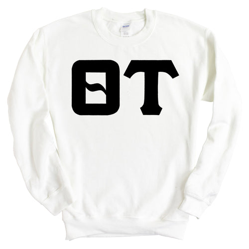 Theta Tau Keeping it Simple Sweatshirt - Fraternity Crewneck Sweatshirt - Kite and Crest