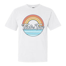 Load image into Gallery viewer, Theta Tau Seas the Day Comfort Colors T-Shirt - Kite and Crest

