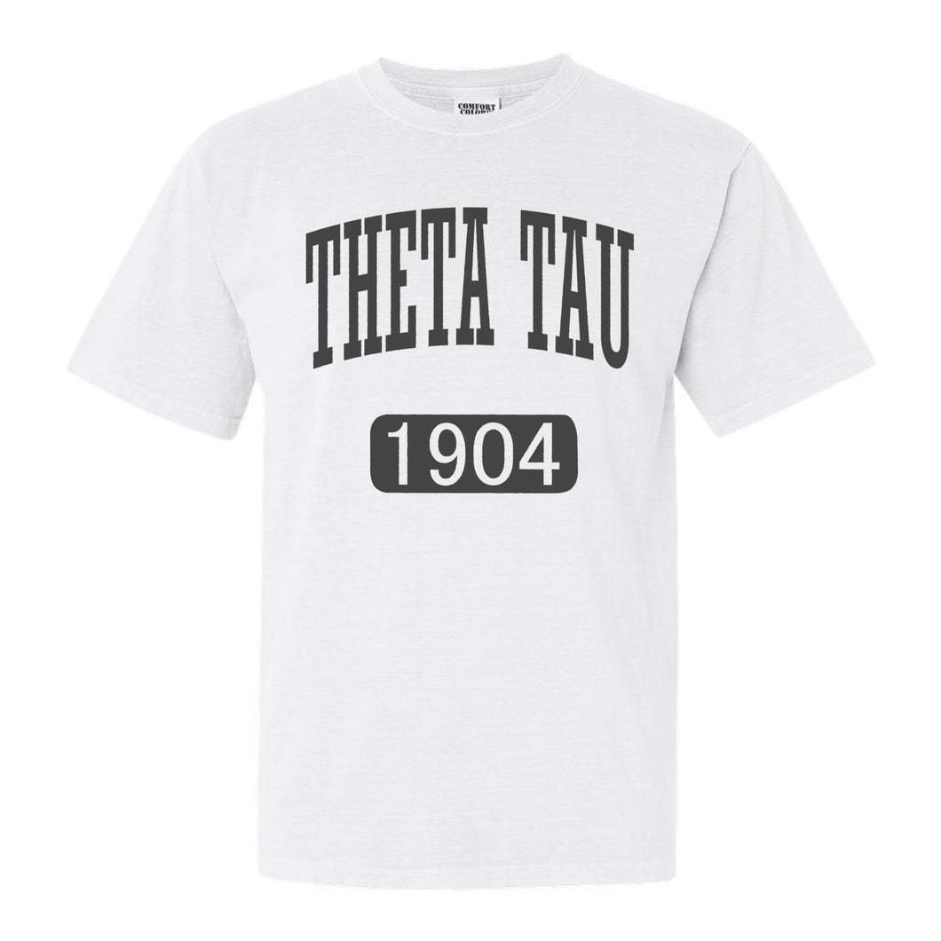 Theta Tau Weekender Comfort Colors T-Shirt - Kite and Crest