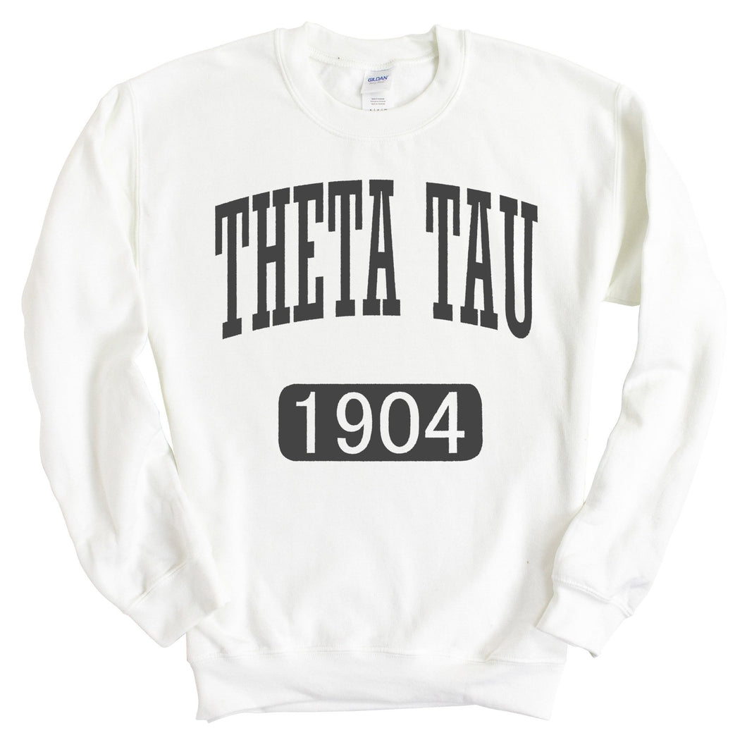 Theta Tau Weekender Sweatshirt - Fraternity Crewneck Sweatshirt - Kite and Crest