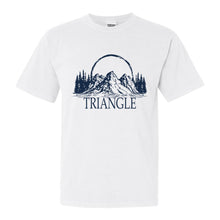 Load image into Gallery viewer, Triangle Epic Mountains Comfort Colors T-Shirt - Fraternity Tee - Kite and Crest
