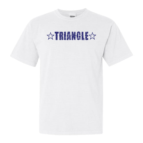 Triangle Fraternal Star Comfort Colors T-Shirt - Fraternity Tee - Kite and Crest