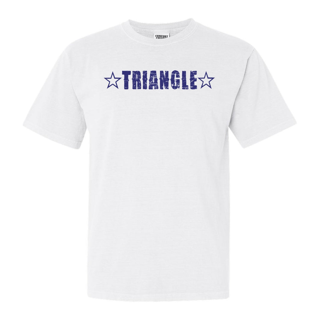 Triangle Fraternal Star Comfort Colors T-Shirt - Fraternity Tee - Kite and Crest